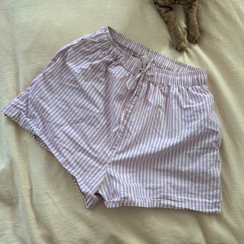 Oak + Fort shorts with drawstring XS